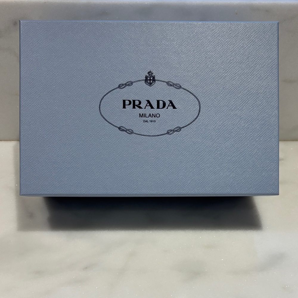 Prada Light Blue Logo Presentation Box